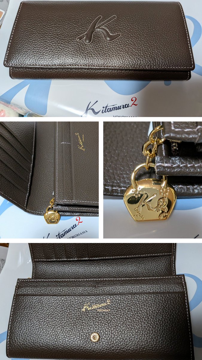 元町チャーミングセール 🈹 つい💦つられてお買物🛍 ◦牛革長財布