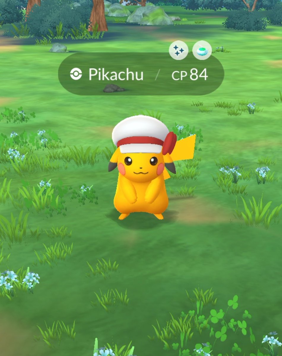 Very cute Pika shiny 😊