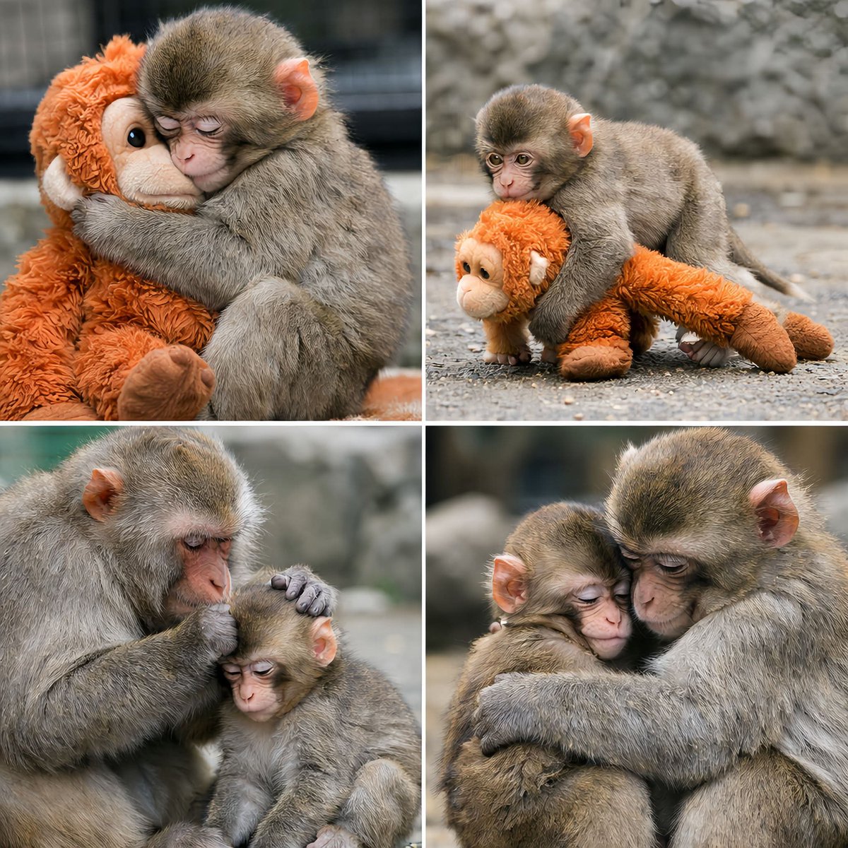 Spaniard006's tweet image. I can't get over how fucking adorable this monkey is! You're amazing, Punch! #PunchMonkey