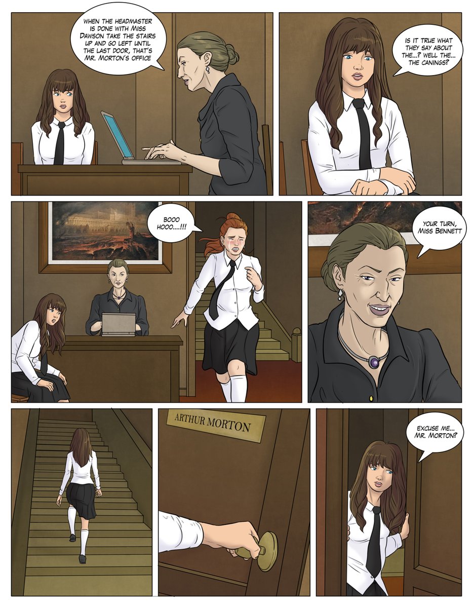 AltCorSpk's tweet photo. (Old Commission) Welcome to Melrose Hall.
Subscribe to support me. ✌️
https://t.co/iXoyyZid4M
https://t.co/MNyw41o1Fz #spank #spanking

#spankingart #bdsm #fetish #fetishart #kinky #kink

Read the full comic here:
https://t.co/7kblNYJ74q https://t.co/oEAzLQDuvB