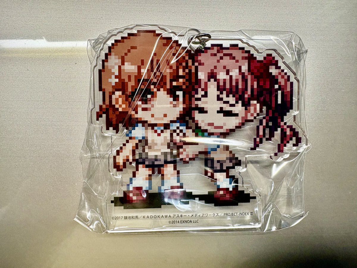 城プロRE #とある Wチャンスキャンペーンのアクリルキーホルダー届き