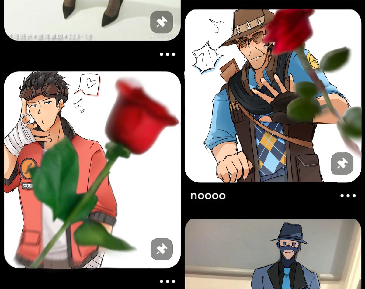 I am late to this trend. x'D
(Also Spy jumpscare lmao)

#tf2 #tf2oc #speedingbullet