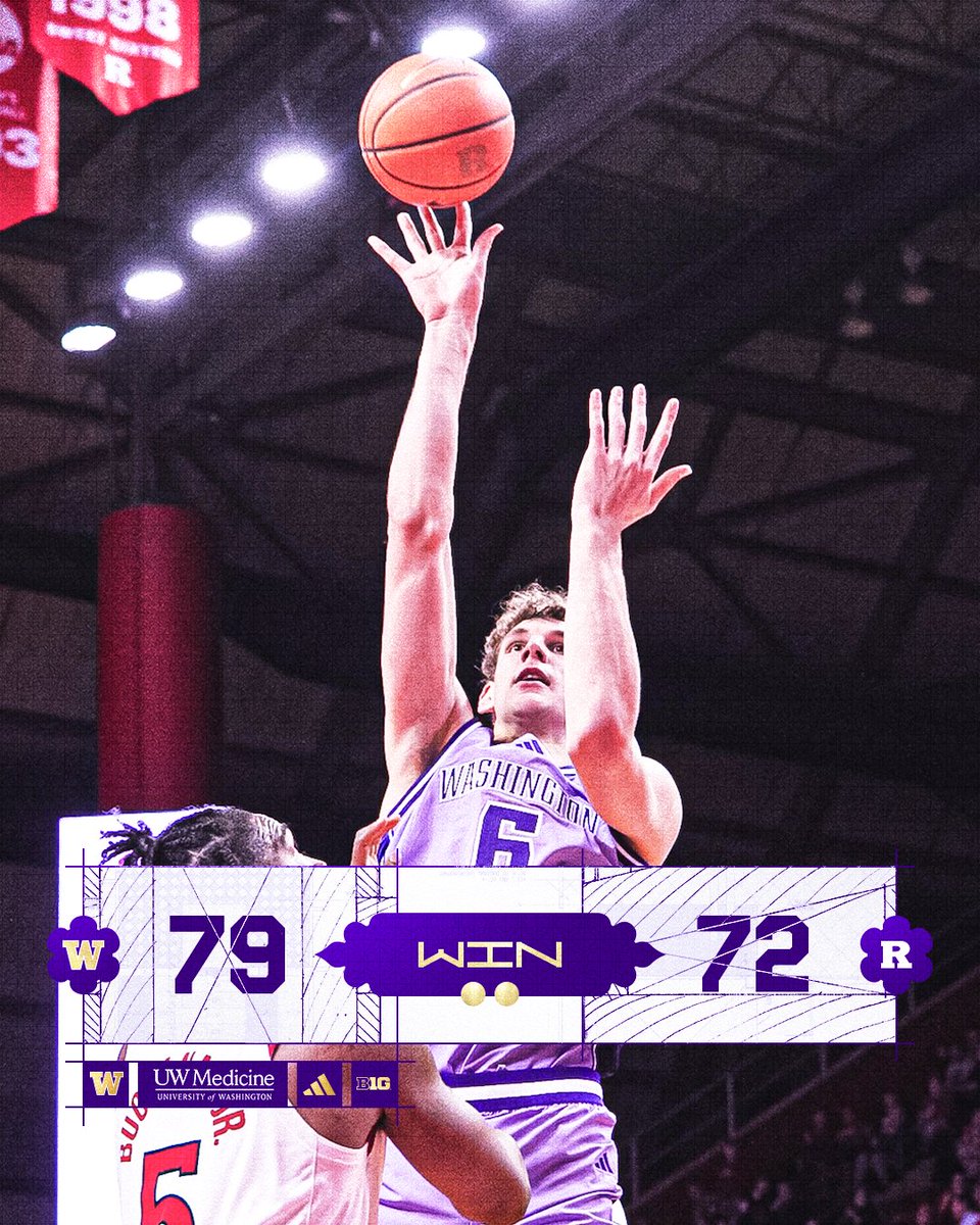 Washington Men's Basketball tweet media