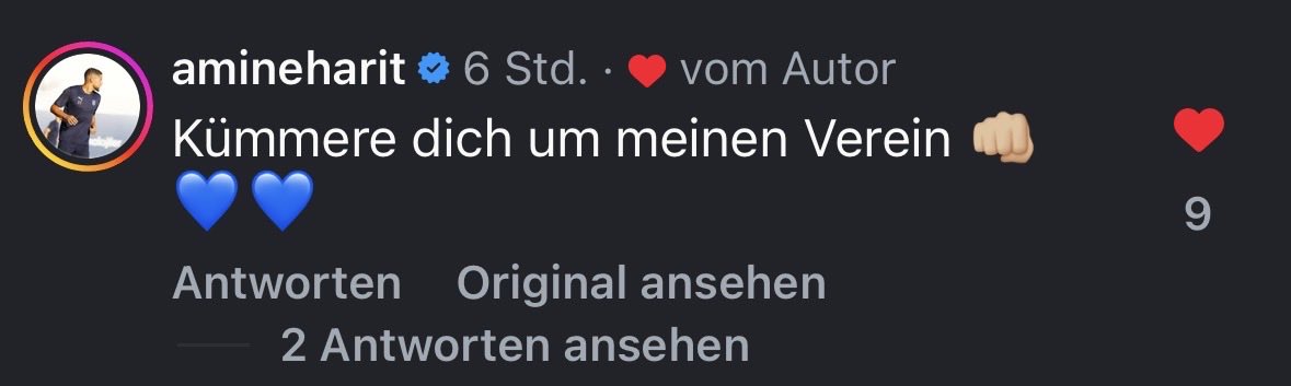 bxnniS04's tweet photo. schaut mal wer sich da bei adil GEmeldet hat🥹

💙💙💙
we love you amine @Amine_000 
#s04 https://t.co/53kVf7HDcc