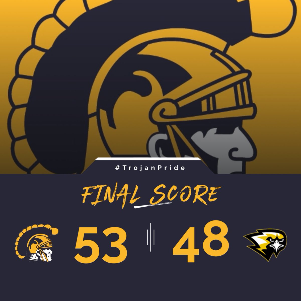 WestonAthletics's tweet photo. Weston travels to Joel Barlow and knocks off the Falcons in @swc_sports Boys Basketball Tournament action. Our boys will take on Bunnell in the quarterfinals at Bunnell on Thursday. 
#ctbb https://t.co/fbZq8OZ1M7