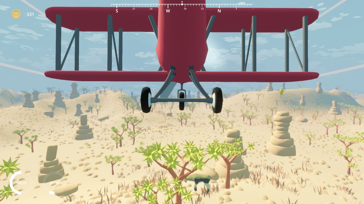 SkywardFM's tweet image. Pocket Flight seems like it is going to specialize in rewarding players to wander and find interesting landmarks on each map. In the demo we wander the desert finding pyramids, fields of massive bones and more. #flightsim #indiegame #SteamNextFest @JustPocketGames
1/2