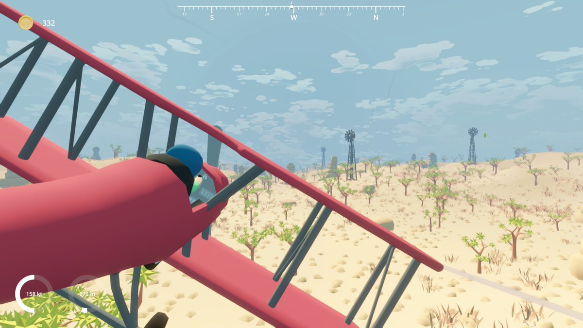 SkywardFM's tweet image. Pocket Flight seems like it is going to specialize in rewarding players to wander and find interesting landmarks on each map. In the demo we wander the desert finding pyramids, fields of massive bones and more. #flightsim #indiegame #SteamNextFest @JustPocketGames
1/2