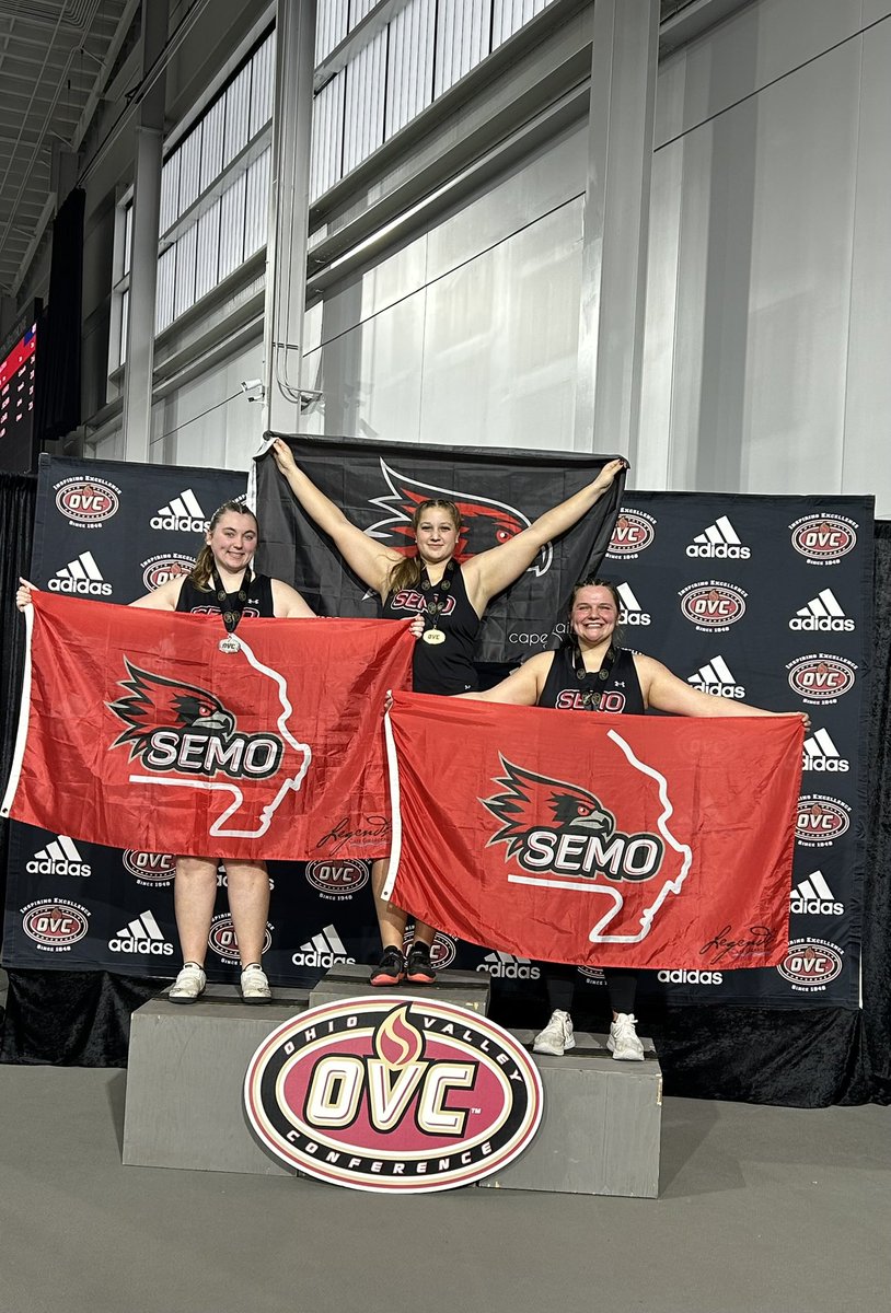 Congratulations <a href="/alyssar1102/">Alyssa Repke</a> NEW PR, 2nd place, ALL-OVC indoor the Weight Throw!