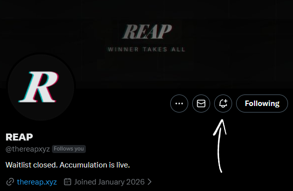 If you're on the waitlist, make sure you're following us and have notifications turned on.

If you're not on the waitlist yet, you can find a ref link on our TL.