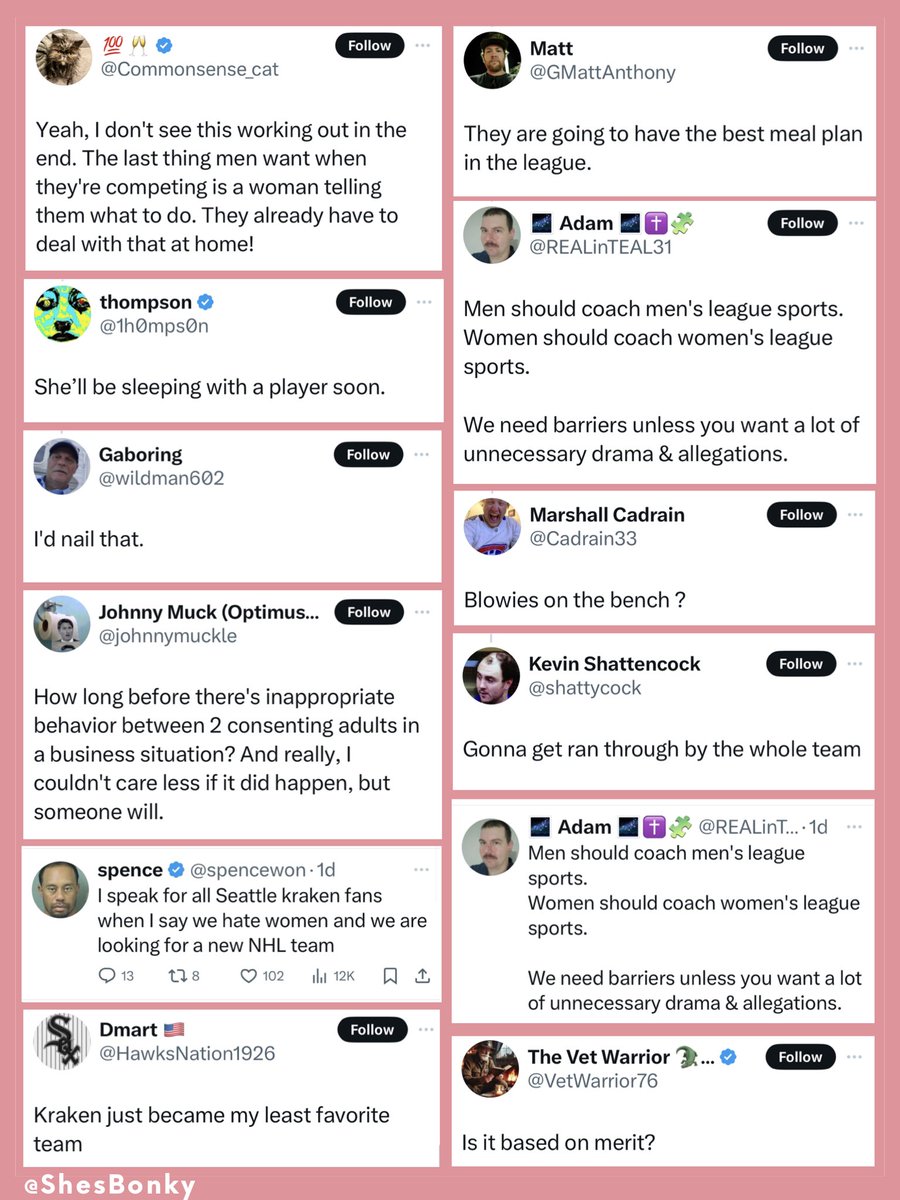 Hannah_Terry520's tweet photo. @NHL @sydneyemartin Seems performative when comments on someone else's daughter being in NHL  look like this https://t.co/YKrBK8Qttu
