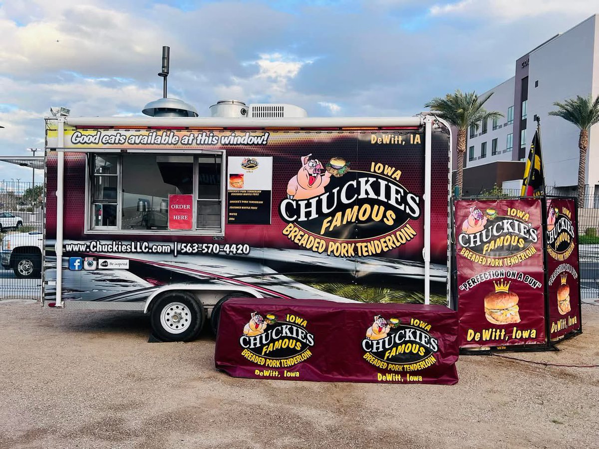 54 of 365 2.23.26

Met a lady from Indiana who belongs to a FB group to find Indiana Breaded Tenderloins in every state. It’s a public group, “Pursuing Pork Tenderloin Sandwiches” and it’s glorious. She was trying to sneak into #Sloan Park to eat #Chuckies Tenderloin #foodtruck