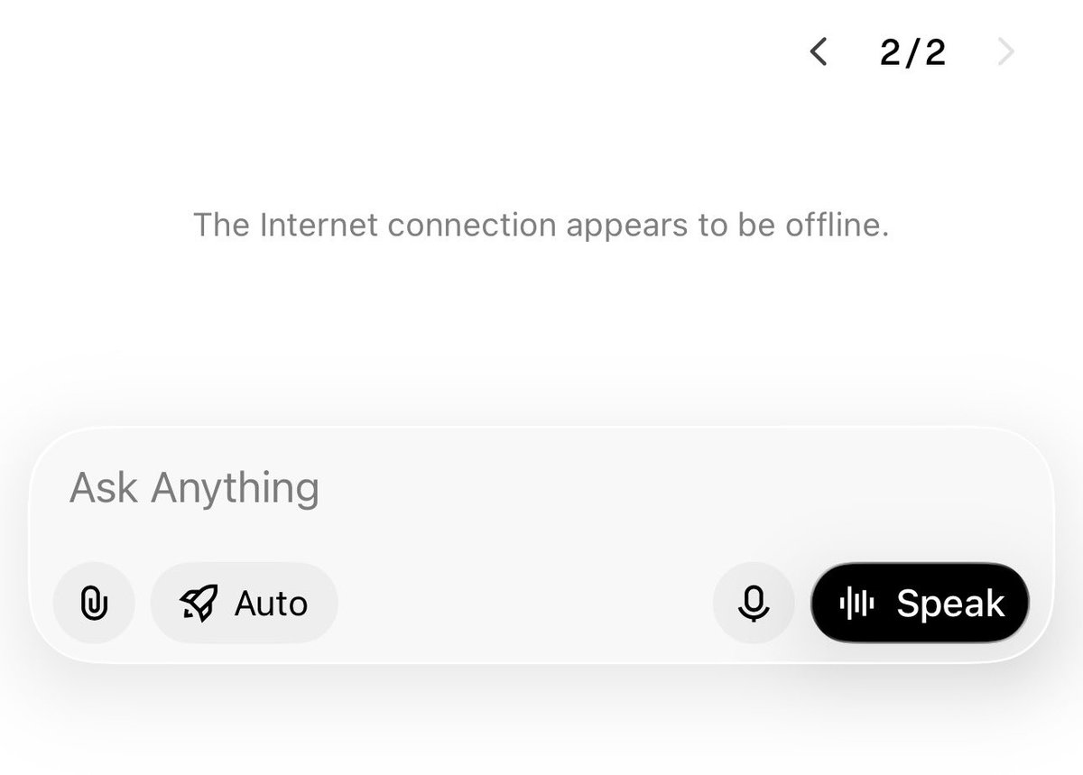 damlaarcher's tweet photo. @SuperGrok Why do keep giving me this? I have no connection problem whatsoever! https://t.co/7T4v9tsyGU
