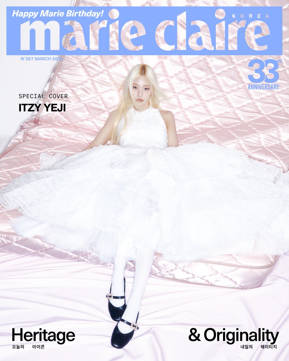 ITZYofficial's tweet photo. YEJI X Marie Claire X Roger Vivier (1)
MAR, 2026

#ITZY #MIDZY @ITZYofficial
#YEJI #예지
@marieclairekr https://t.co/soq4E4T5T9