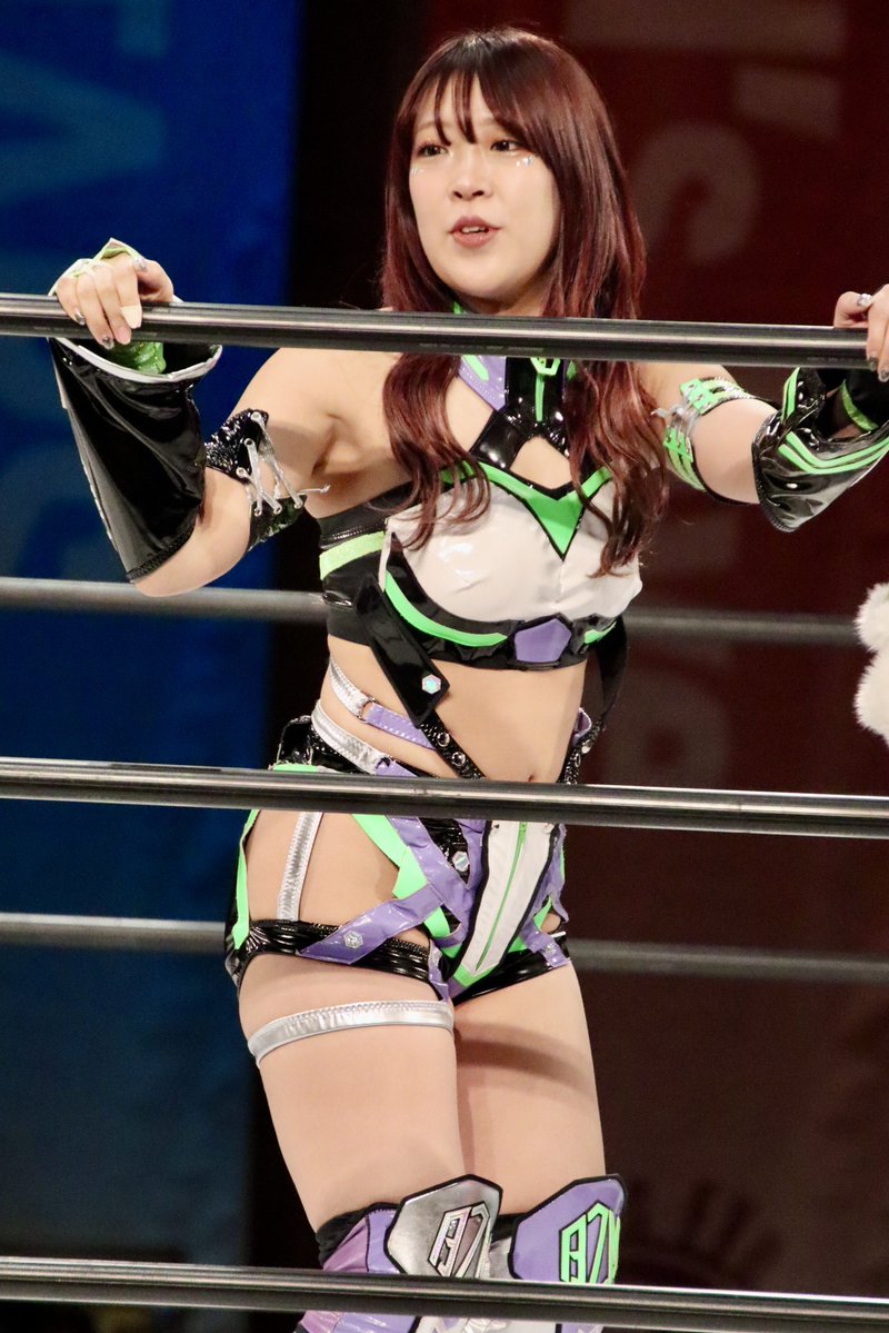 TERU7146's tweet image. 2026/2/23
 #スターダム
岡山コンベンションセンター
 #AZM
😻