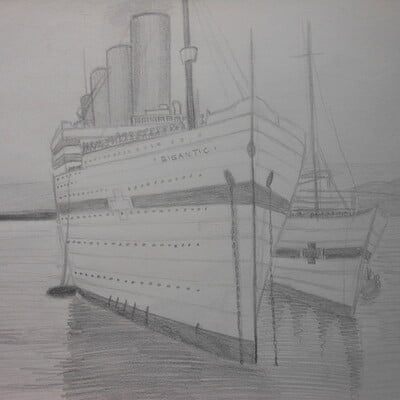 kashmere1646's tweet photo. Celebrating RMS Gigantic later changed to HMHS Britannic she was launched on February 26 1914 at 11:15 am. https://t.co/gGDQFLWk9F