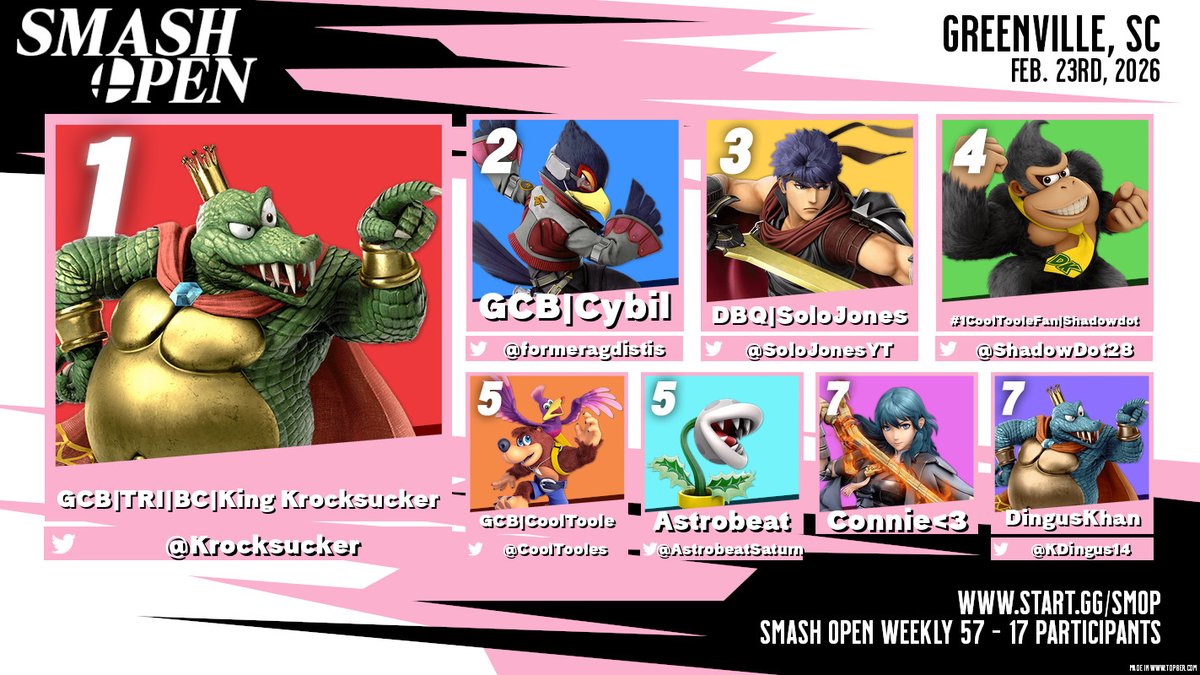 Smash Open tweet media