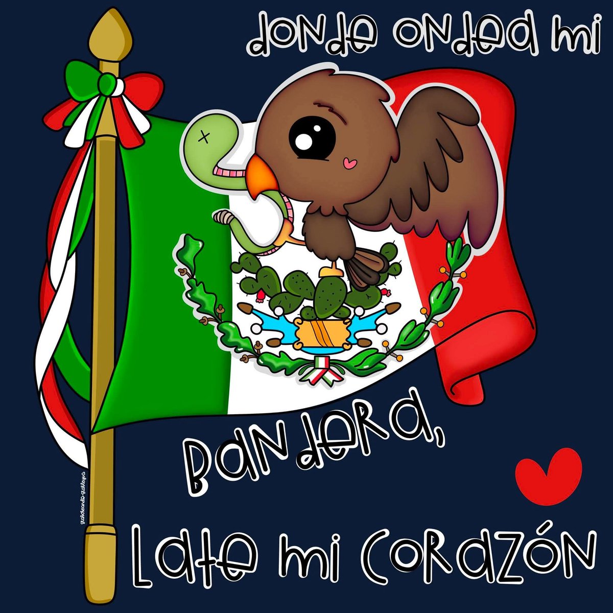 IElyMF27's tweet photo. ☺️🍎📚Hoy es tu día, preciosa 🇲🇽🎶🎵Es mi bandera la enseña nacional
Son estas notas su cantico marcial
Desde niños sabremos venerarla
Y también por su amor vivir🎶✏️🖍🫡 https://t.co/00nSdk58K3