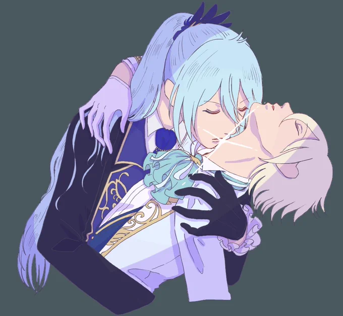 渉英(ポーズは模写)