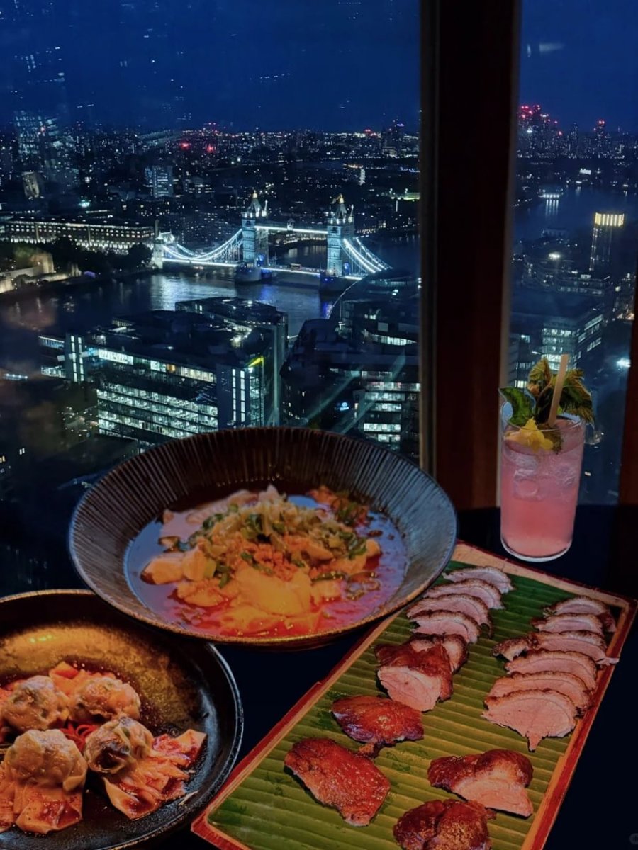 A London dinner to remember, made even better by the company 🍽✨