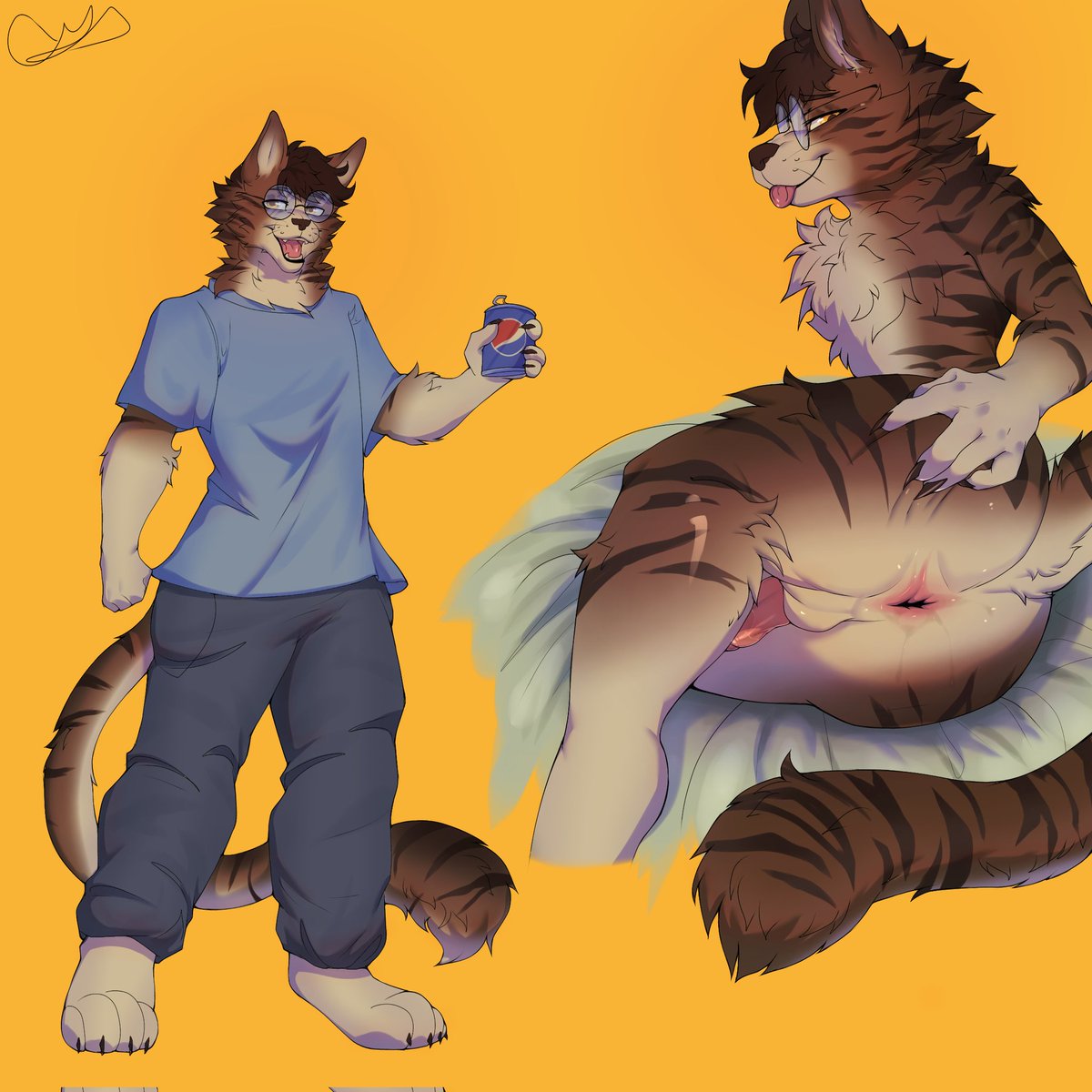 a commission that has ended 🪴🪴

#furry #nfws