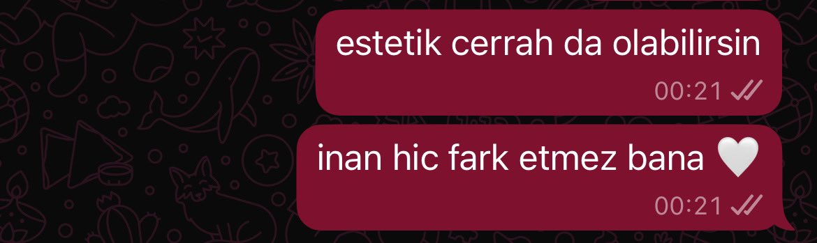 dostlarima kariyer danismanligi bile yapiyorum bu kiz daha napsin