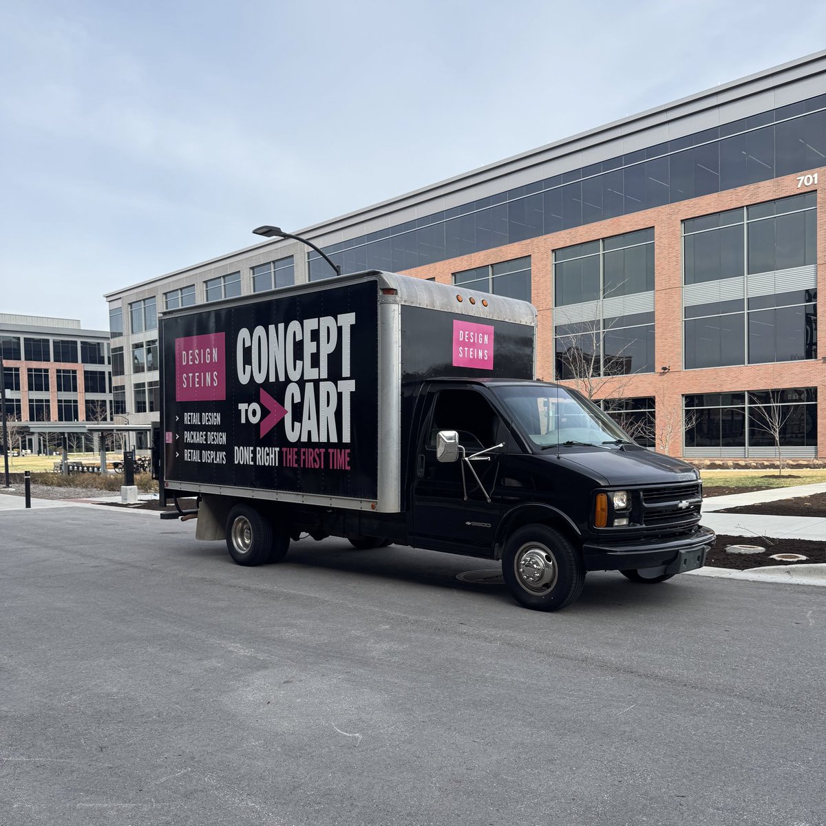 Designsteins's tweet photo. Another great day delivering impactful retail displays to Walmart Headquarters. 

#walmart #designsteins https://t.co/C31dTziq1T