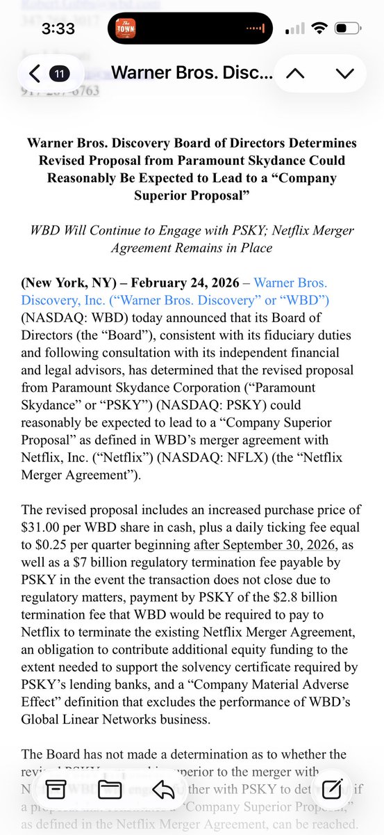 Matthew Belloni tweet media