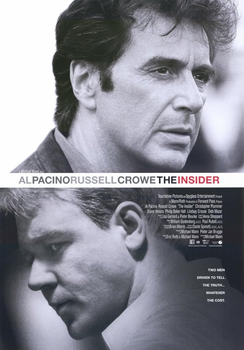brucebatman007's tweet image. Siempre recordamos al gran Russell Crowe por su brillante interpretación en #Gladiator pero me gustaría mencionar dos interpretaciones magistrales del actor.