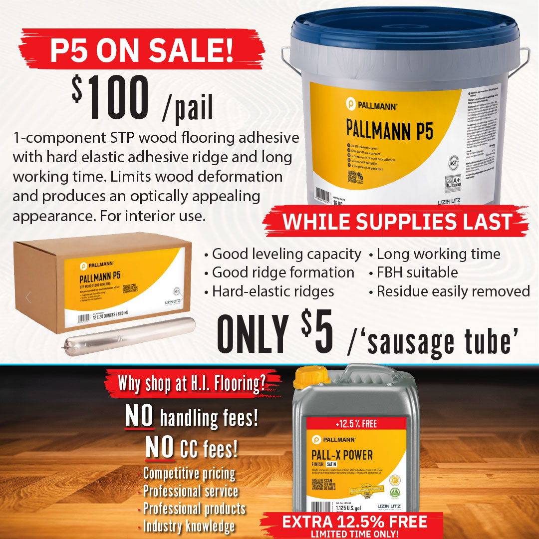 HardWdInd's tweet photo. REMINDER: Pallmann Demo Days this week!
Our rep will be showing off the new Pallmann NOW finish and more.
9am to 2pm at H.I. Clackamas on Wednesday the 25th, and 9am to 1pm at H.I. Eugene on Thursday the 26th.
Exclusive Pallmann sales during these events too.  Don't miss it! https://t.co/wcCaSrDBjZ
