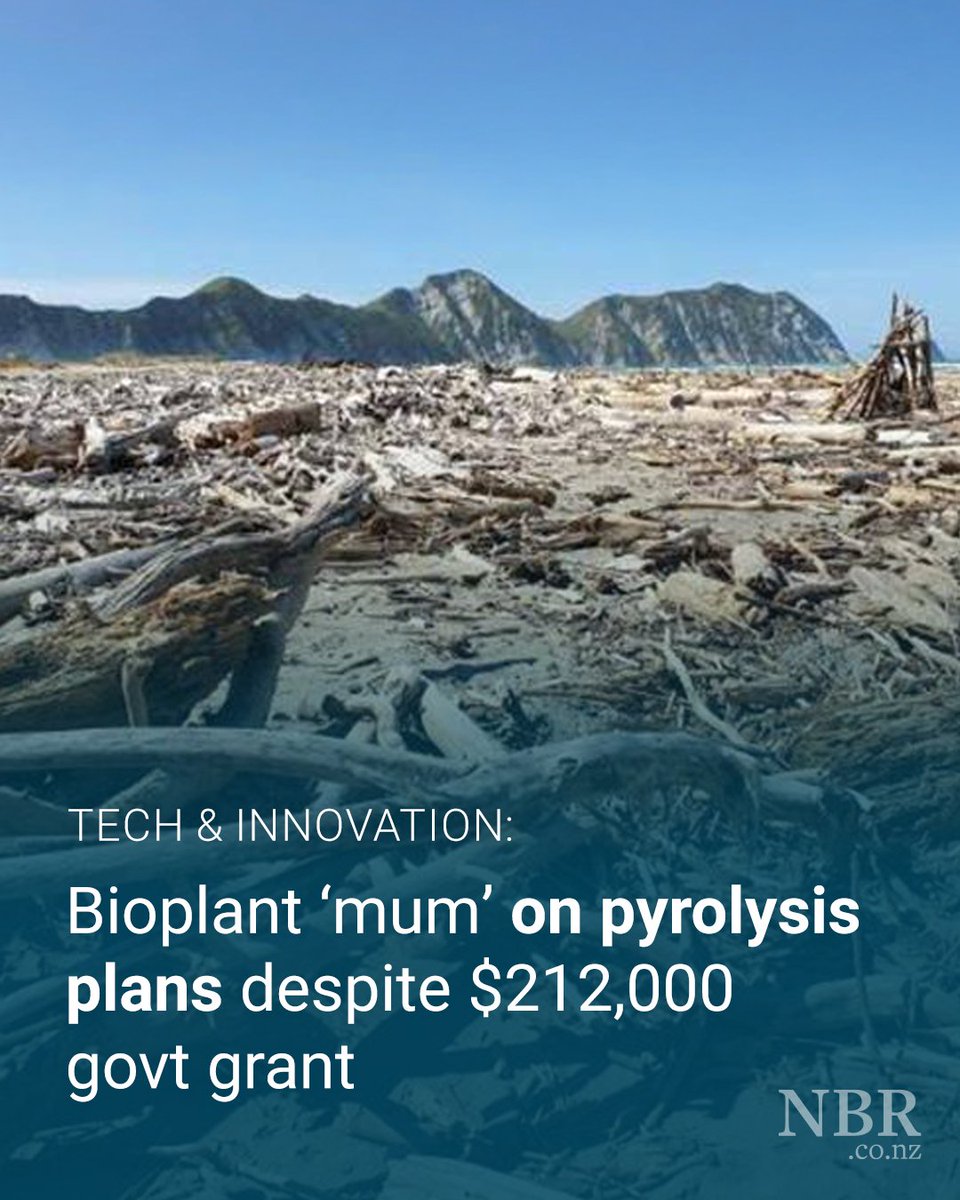 TheNBR's tweet image. Bioplant Tairawhiti NZ got forestry transformation funds towards building a pyrolysis plant on the East Coast. Nothing has eventuated so far. NBR:hubs.la/Q044xVnP0 #newzealand #tech #forestry #news #journalism