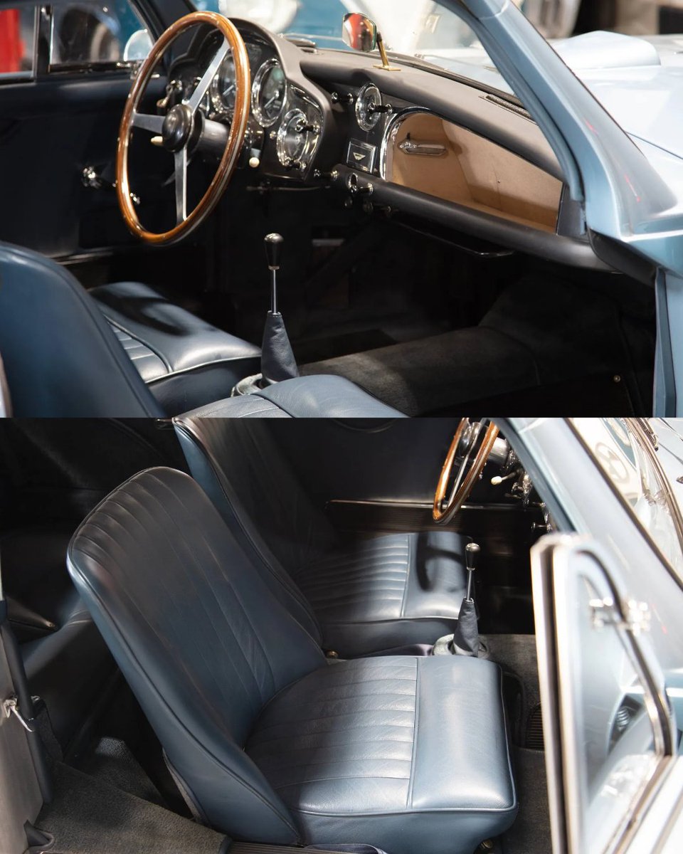 HemmingsNews's tweet photo. 1957 Aston Martin DB Mark III Saloon finished in blue over matching leather, 2.9L inline-six, 5-speed manual, 16" Dayton wire wheels, and factory heritage documentation.
Make An Offer at https://t.co/r1W3CWbg5X
#Hemmings #ClassicAstonMartin #DBMarkIII #BritishAutomotive https://t.co/bUEQQcXYY6
