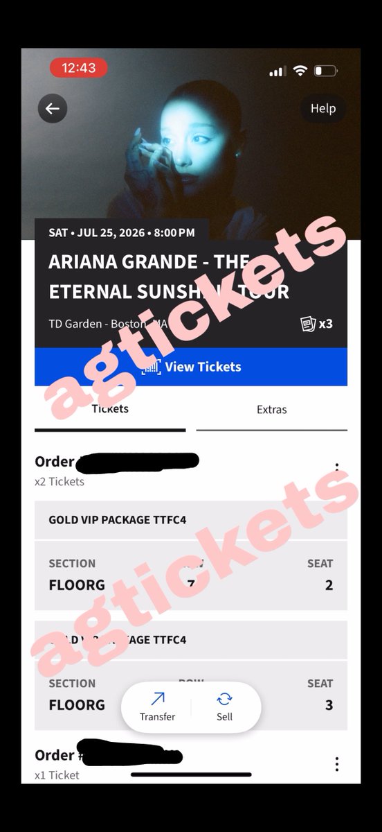 ariana grande ticket resale ⋆˙⟡ tweet media