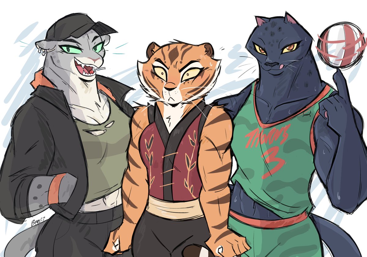 it was a tough squeeze, but I added Tigress too