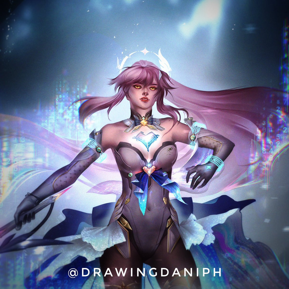 drawingdaniph's tweet photo. Finally finished my illustration for @Wuthering_Waves contest aaaaaa SOOOO EXCITED 
Good luck to everyone!! ✨✨
#aemeath #wuwa maybe I’ll do another one with luuk … https://t.co/fVeOT36uIW