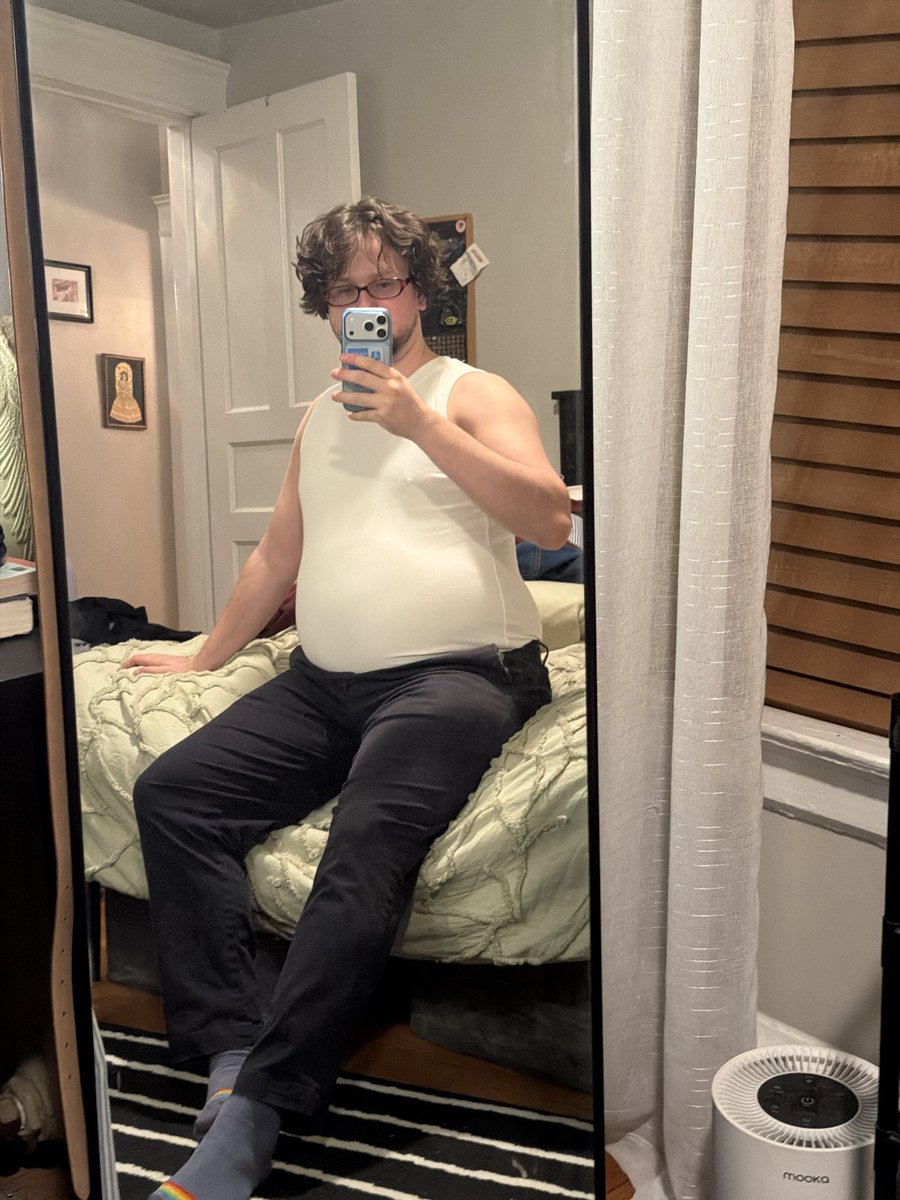 Who doesn’t like a tight white tank top