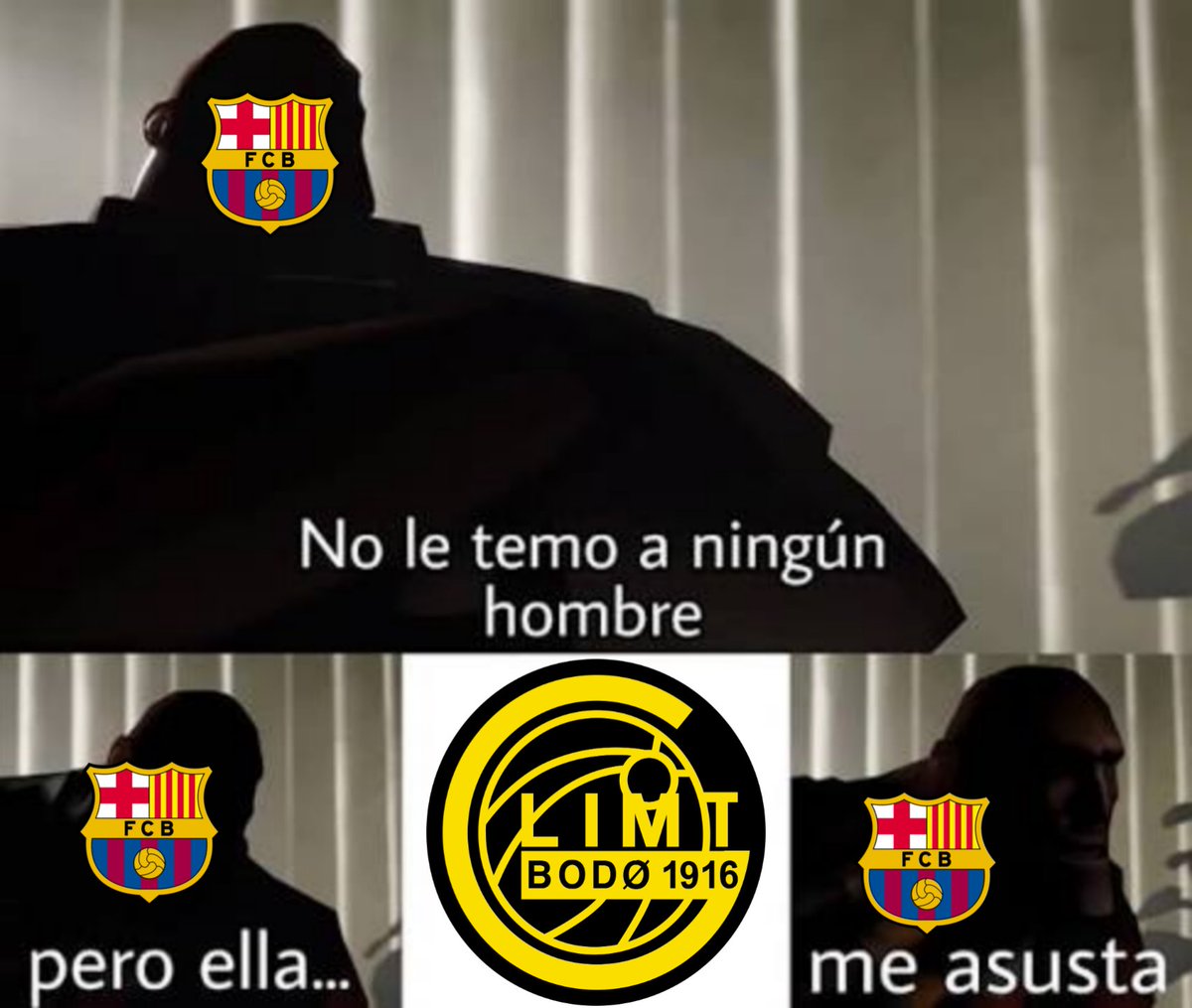 elcule_FCB's tweet photo. Nah lo del Bodø Glimt no tiene Sentido.
#championsleague https://t.co/uCQ5NwU9oR