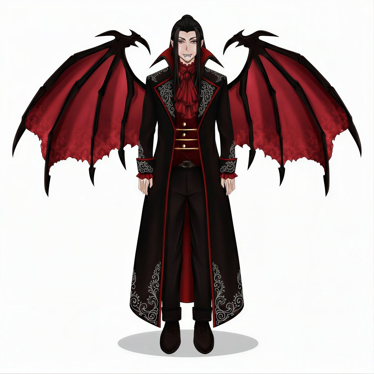 Leo_TheVtuber's tweet photo. After centuries of slumber, the time has finally come to reveal my true self to the world. 🌙 My new VTuber model is ready! Who among you is brave enough to join me on this mysterious journey?
#ENVtuber #VtuebrCommunity #Live2D
#VtuberModel https://t.co/5QdZuugnEN