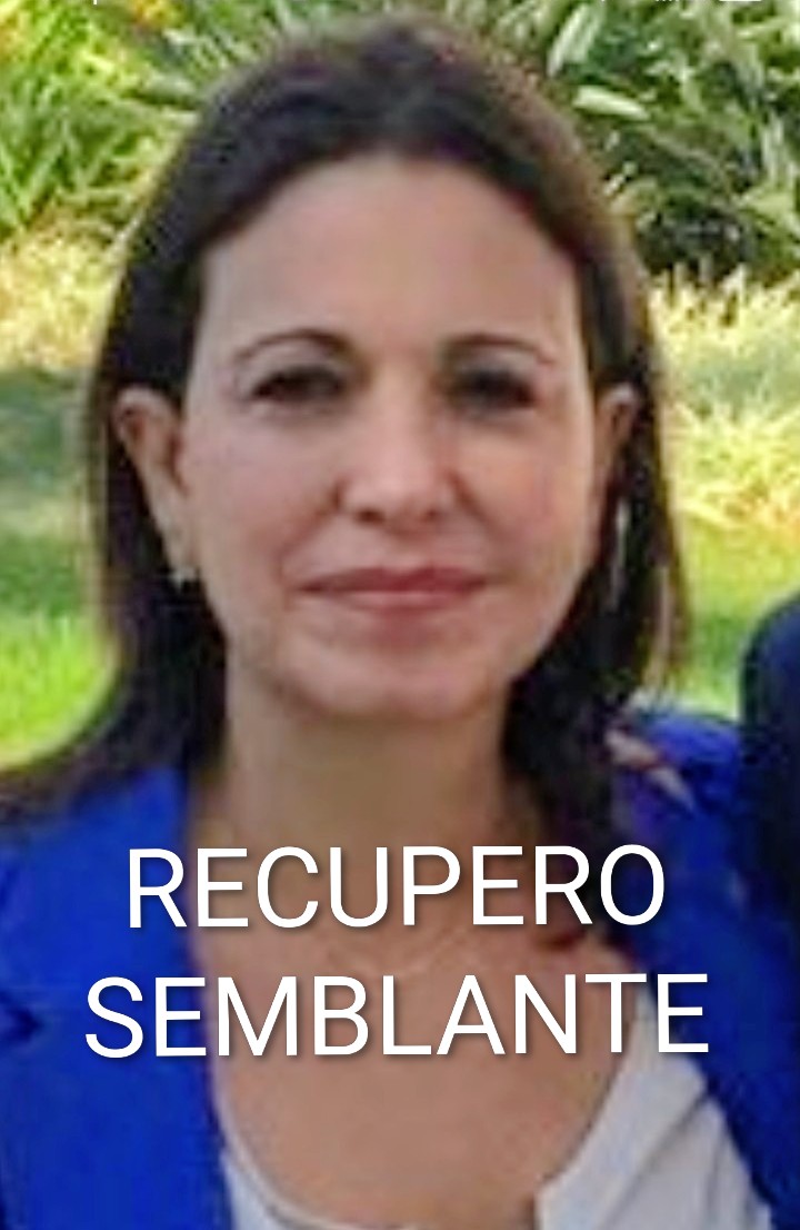 El EXILIO la auxilió extra en su SEMBLANTE gracias a USA🇺🇸 y a  DIOS👍 (El encierro en la PATRIA la estaba lesionado) ¡ Ahora MCM a ¡ LA CARGA !