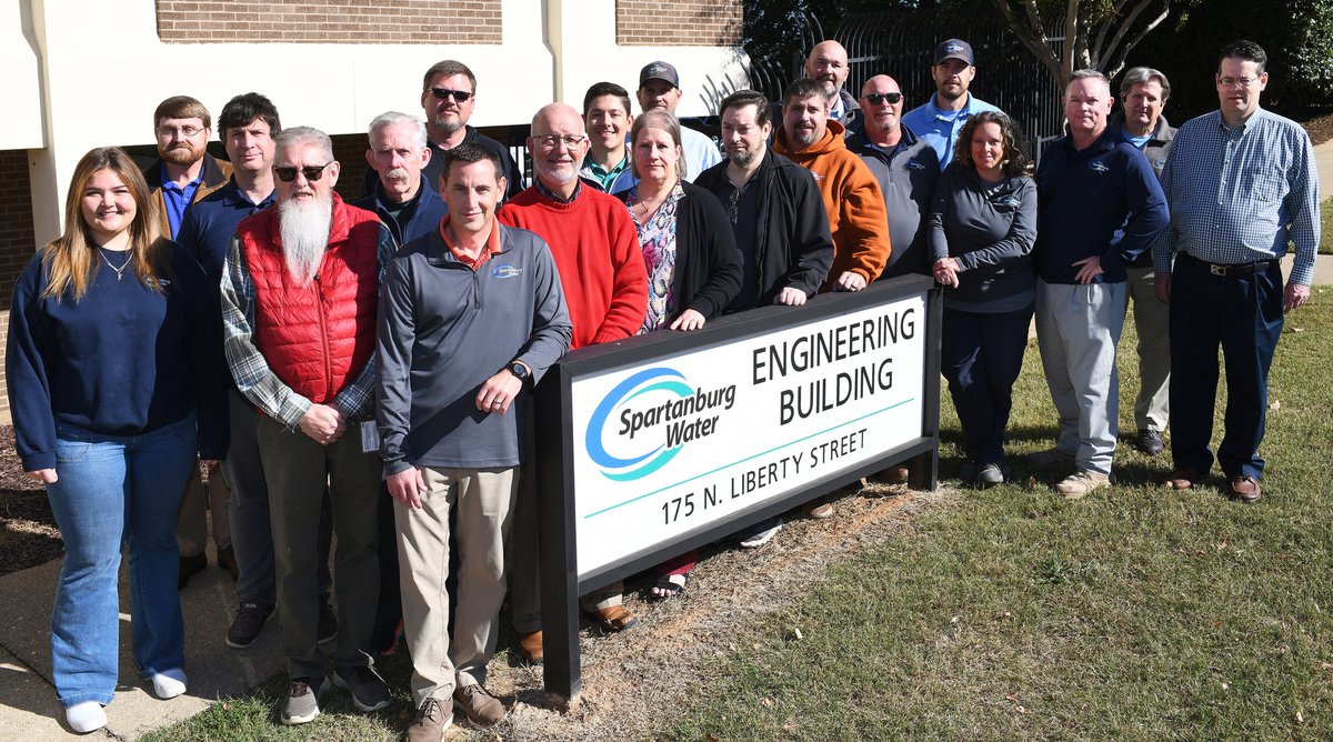 💡 Did you know our engineering team plays a crucial role in keeping Spartanburg's water clean and safe? This National Engineers Week, we're shining a spotlight on these problem-solvers who tackle complex challenges daily. From water treatment to collection and  distribution,