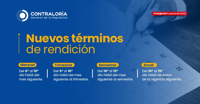 Contraloría General de la República de Colombia tweet media