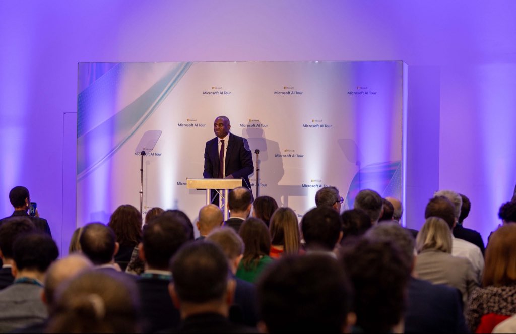 David Lammy tweet media