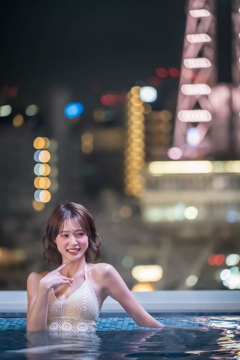 KANSAI POOL FES in Winter vibes 橘香恋さん @karen_du_ub ※Fine