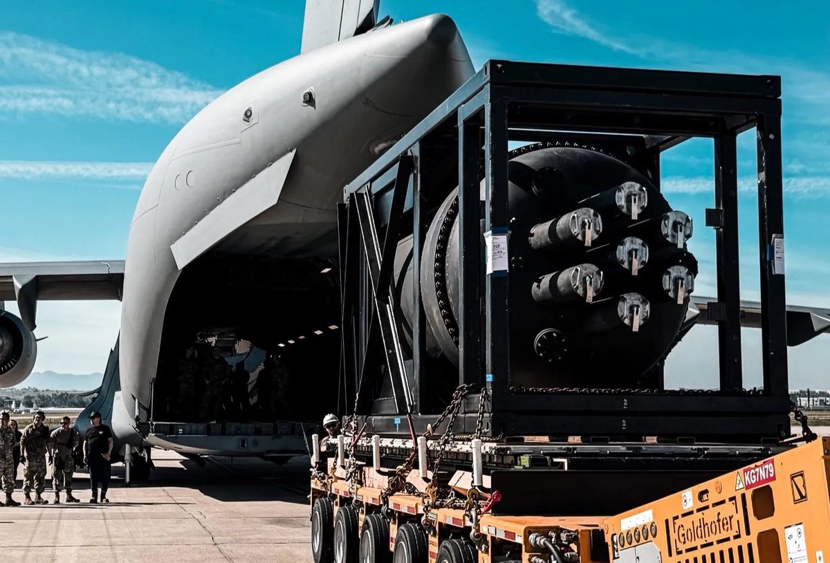 isaiah_p_taylor's tweet photo. We broke ground in September, and for the last 6 months have been designing, learning, building, and iterating on how we do nuclear construction in the 21st century.

And just last week, Operation Windlord airlifted all 6 nuclear modules and erected the reactor in only 24 hours. https://t.co/mdFKovSnd3