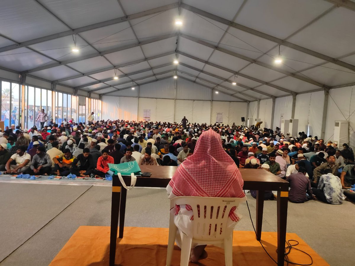 مخيم إفطار ودعوة برأس تنورة tweet media