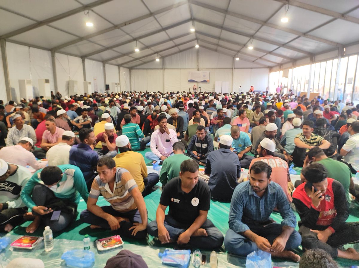 مخيم إفطار ودعوة برأس تنورة tweet media