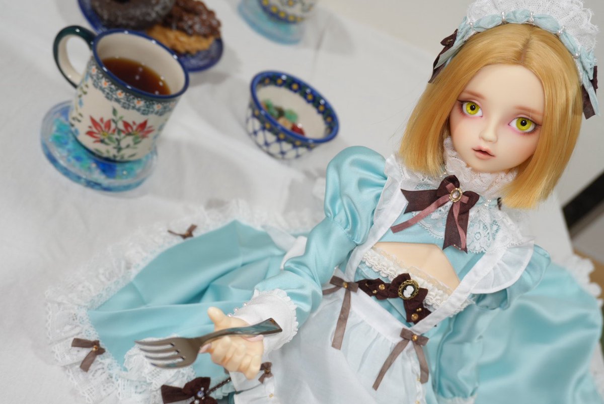 MglistaBib's tweet photo. メイドらしく給仕してやってもええよ？

 #frou_clothes

🩵🍫🩵🍫🩵

素敵なお洋服とご縁が結べました✨
オーナープロデュースでかっこいい服中心だったので新鮮です😊
素敵な縁に感謝🤞

#うちのこかわいい 
#MejFFL_Feliks https://t.co/Uww29k2b9A