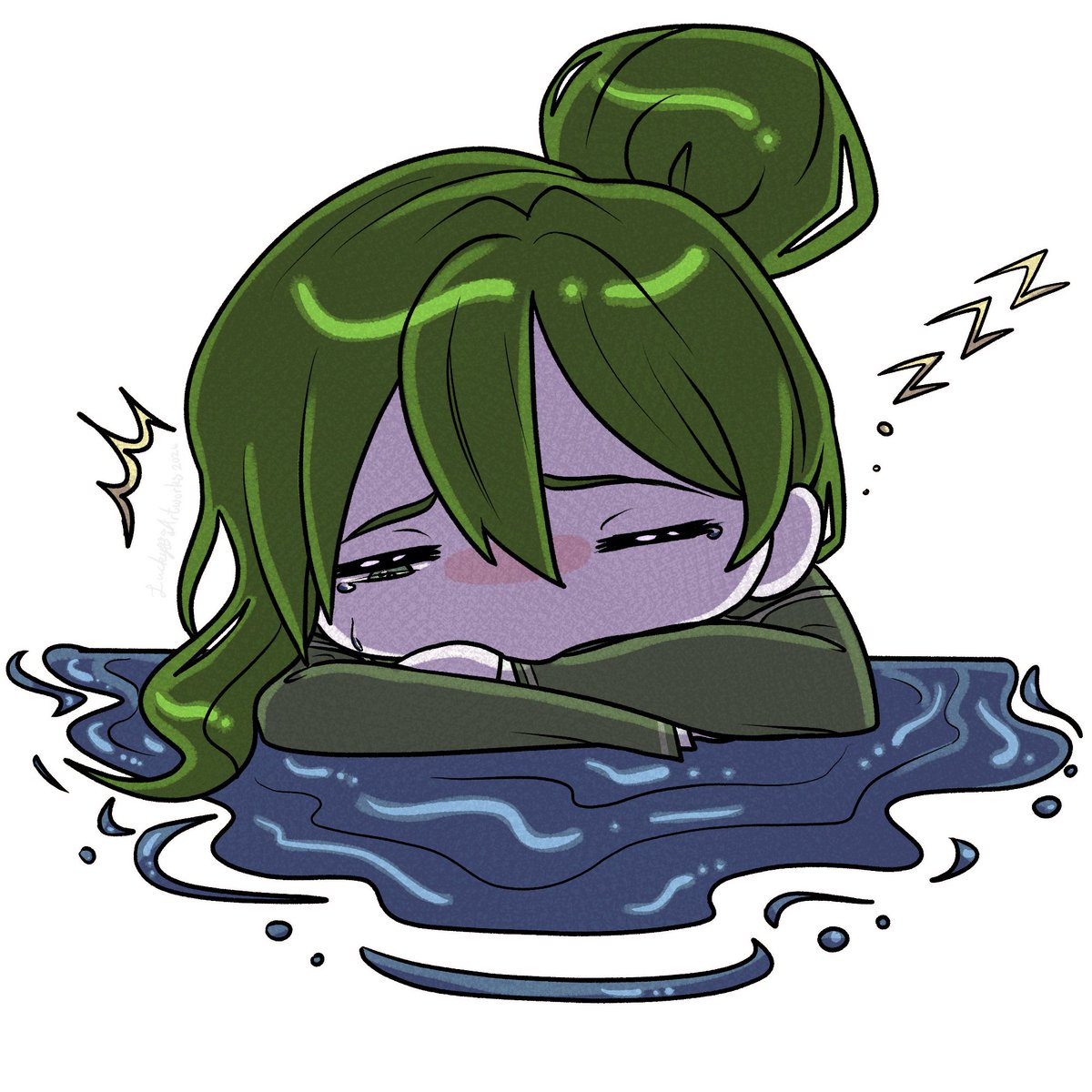 When you cry yourself to sleep... 🥹
 
#Netzach #LibraryOfRuina #ProjectMoon