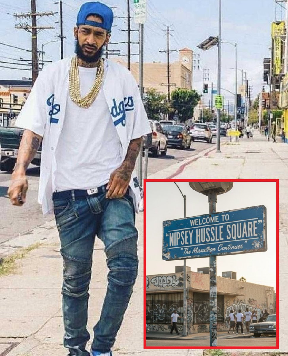 The Slauson &amp; Crenshaw intersection in LA, where Nipsey Hussle grew up, is set to be renamed ‘Nipsey Hussle Square,’ honoring his legacy and community impact 💯