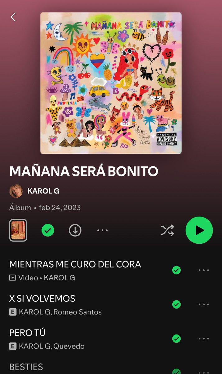 Día 6: Un edit especial por el 3er aniversario del álbum MSB

No es un edit pero MSB se quedó grabado en mi alma, en mi mente y en mi piel. 

Gracias por tanto <a href="/karolg/">LABICHOTA</a> <a href="/bichotarecords/">Bichota Records</a> 💿

#FelizMSBday #3AniversarioMSB