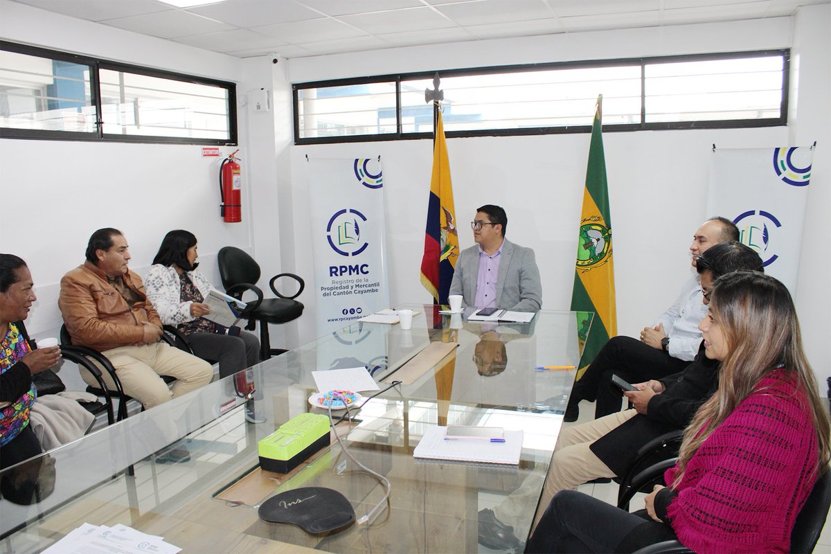 Registro de la Propiedad Cayambe tweet media